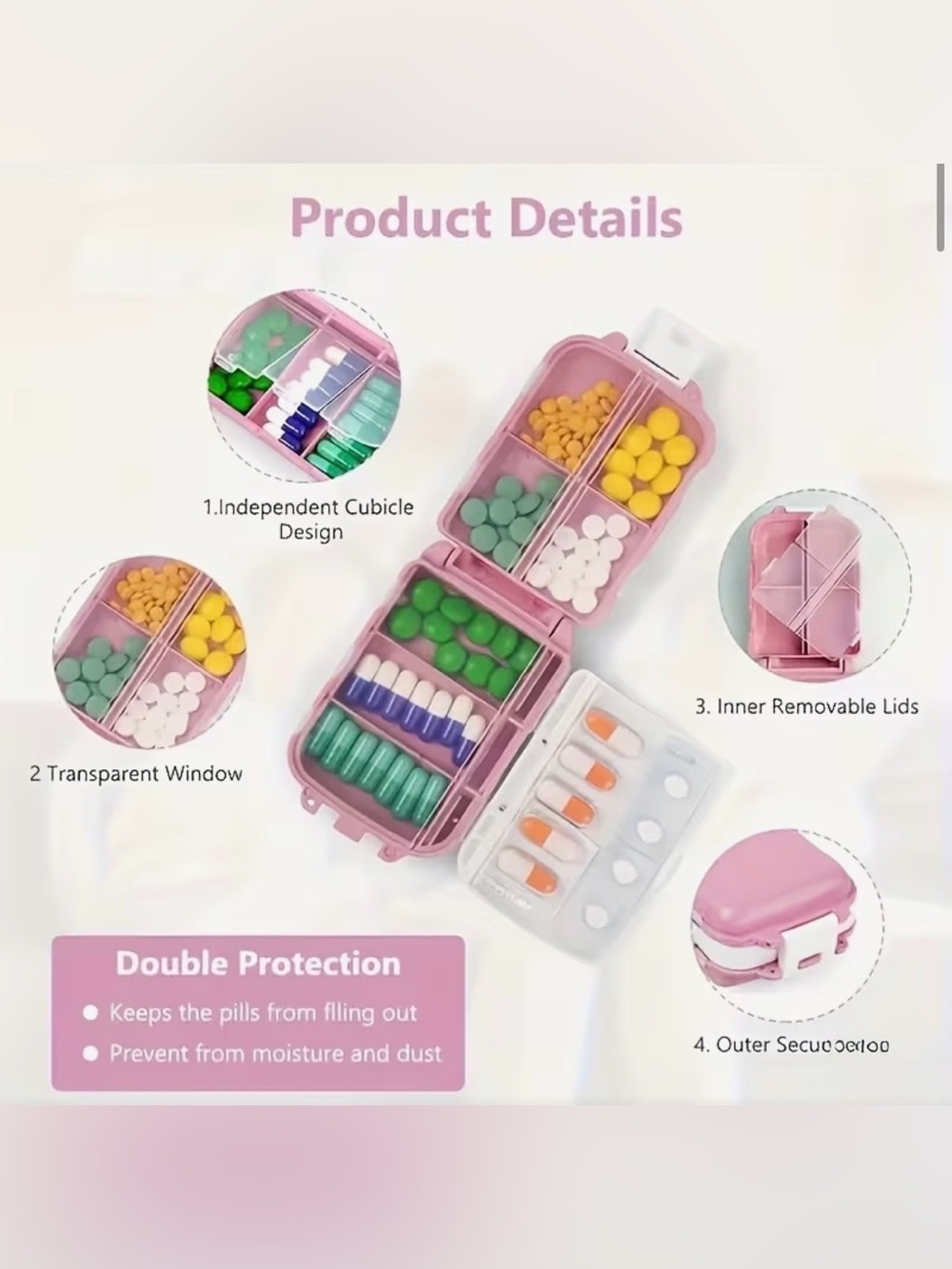 Hello Kitty Accessory Case- New - Picture 3 of 5